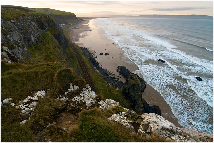 Down Hill Rail Road and Benone Strand