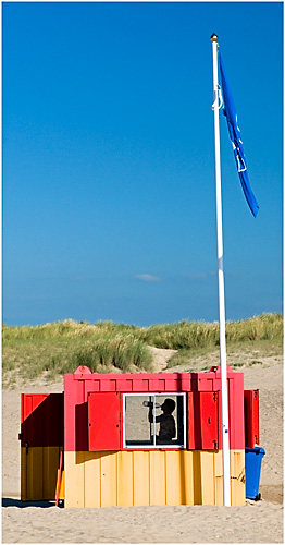 The beach guard