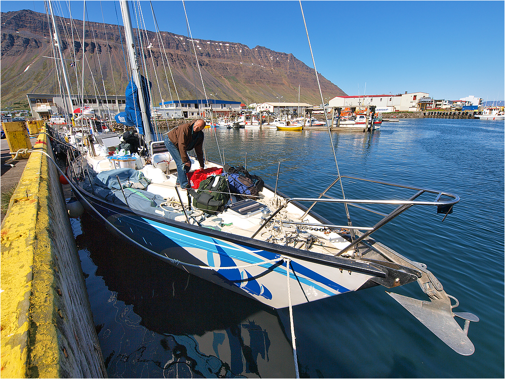 Isafjordur harbour