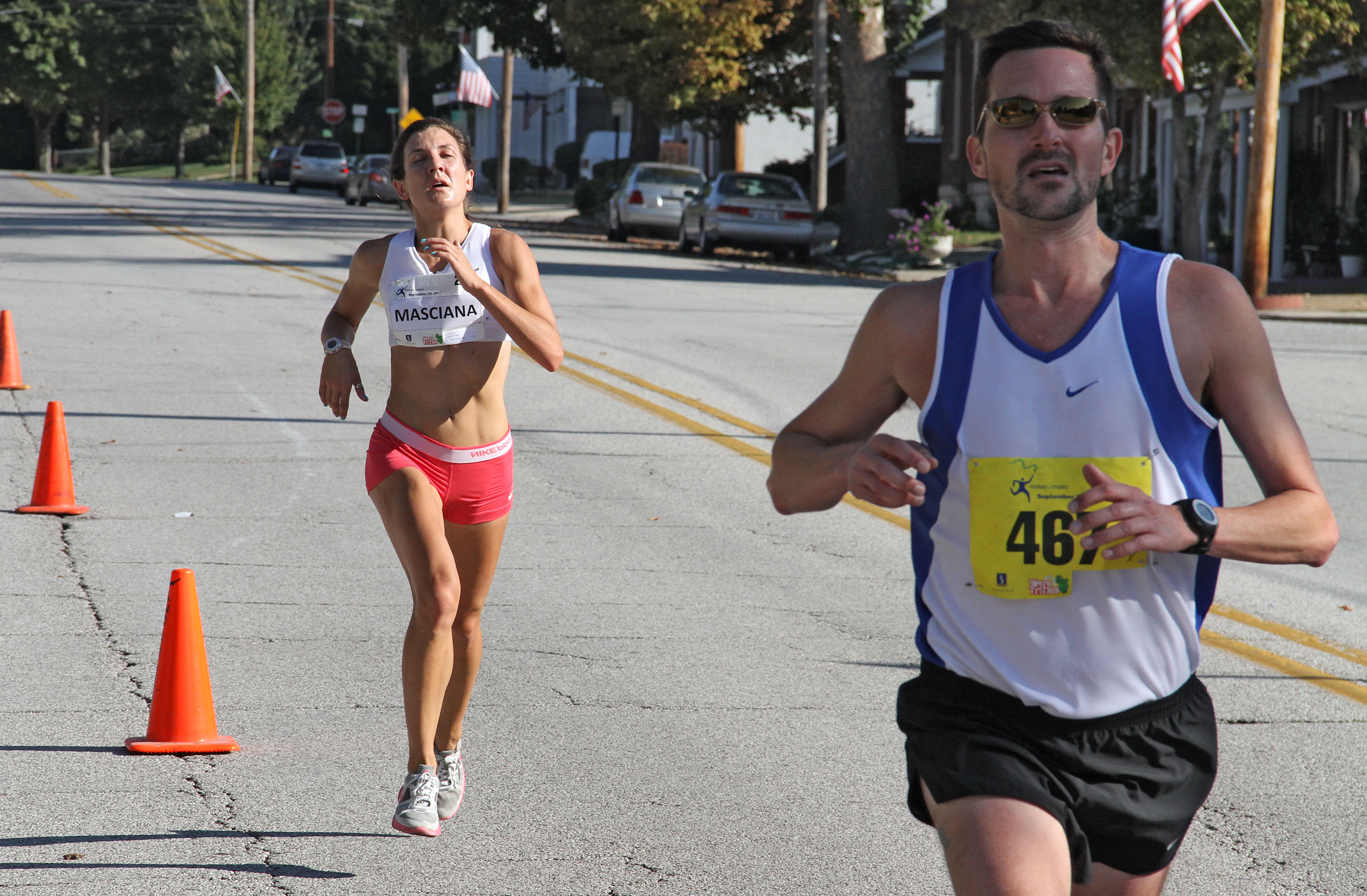Christian Reed (6th non-elite male in 16:31)