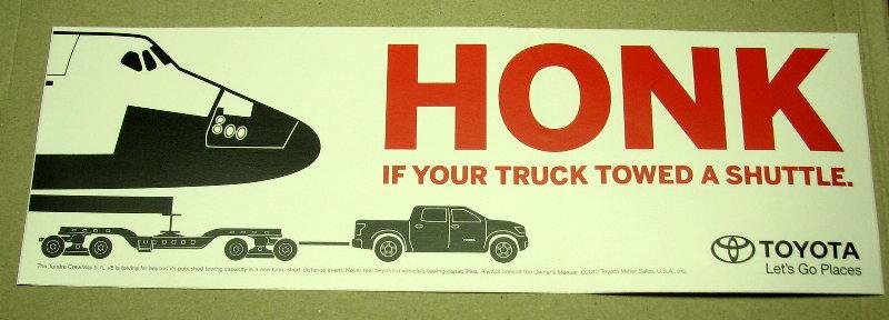 Toyota Tundra decal