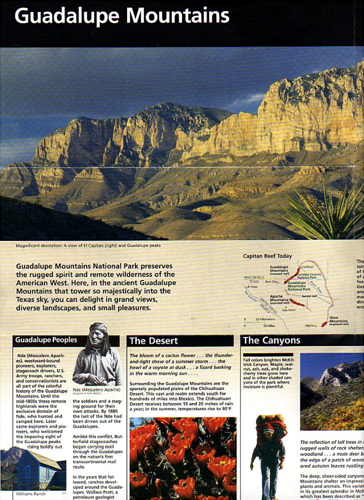 Brochure, upper left