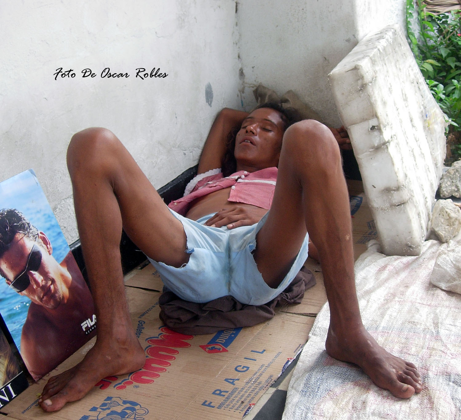 Ni las mujeres se escapan de la indigencia en Barranquilla.the women are not free of the misery in Colombia