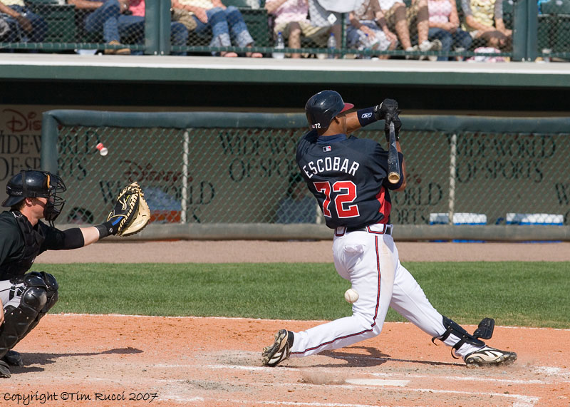 25441 - Escobar Hit by pitch #1 of  5