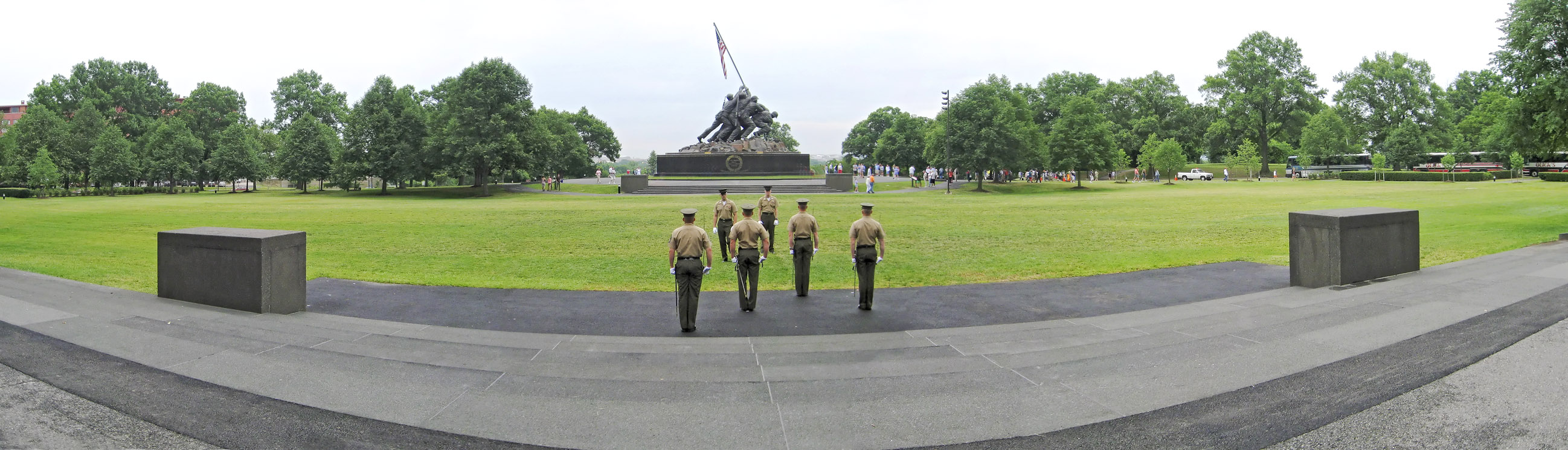 Marine Corps Memorial Panorama