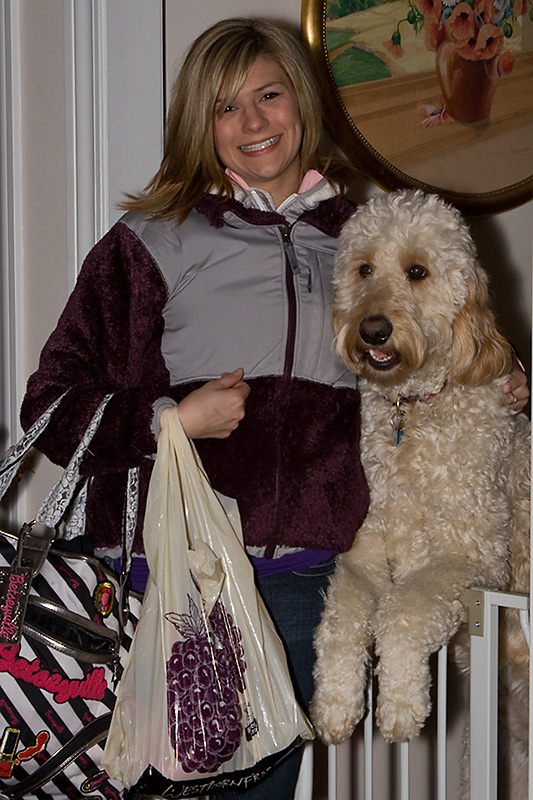 Kristie loves Teddy!