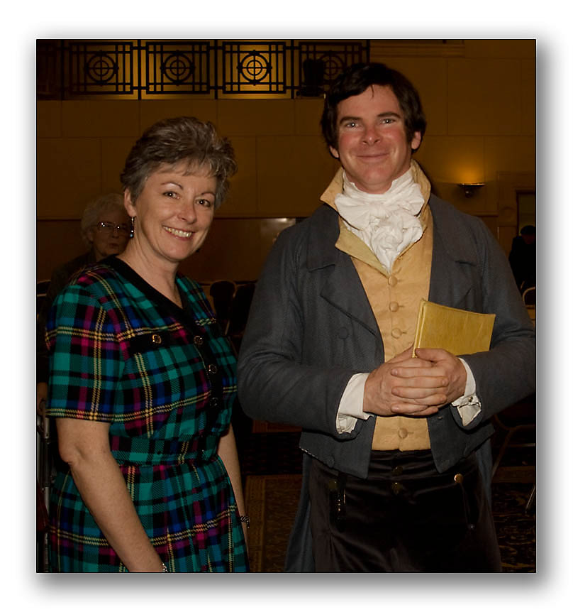 Me with Robbie Burns