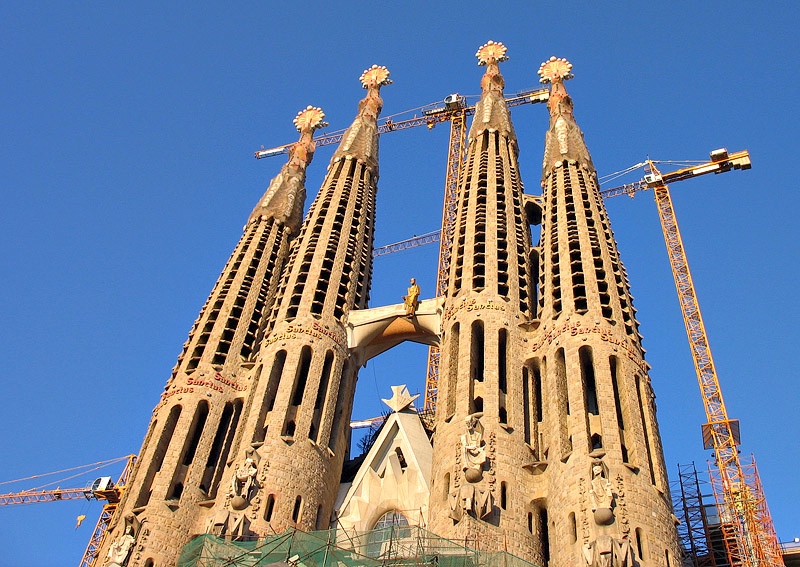 The master pierce of the master, Sagrada Familia