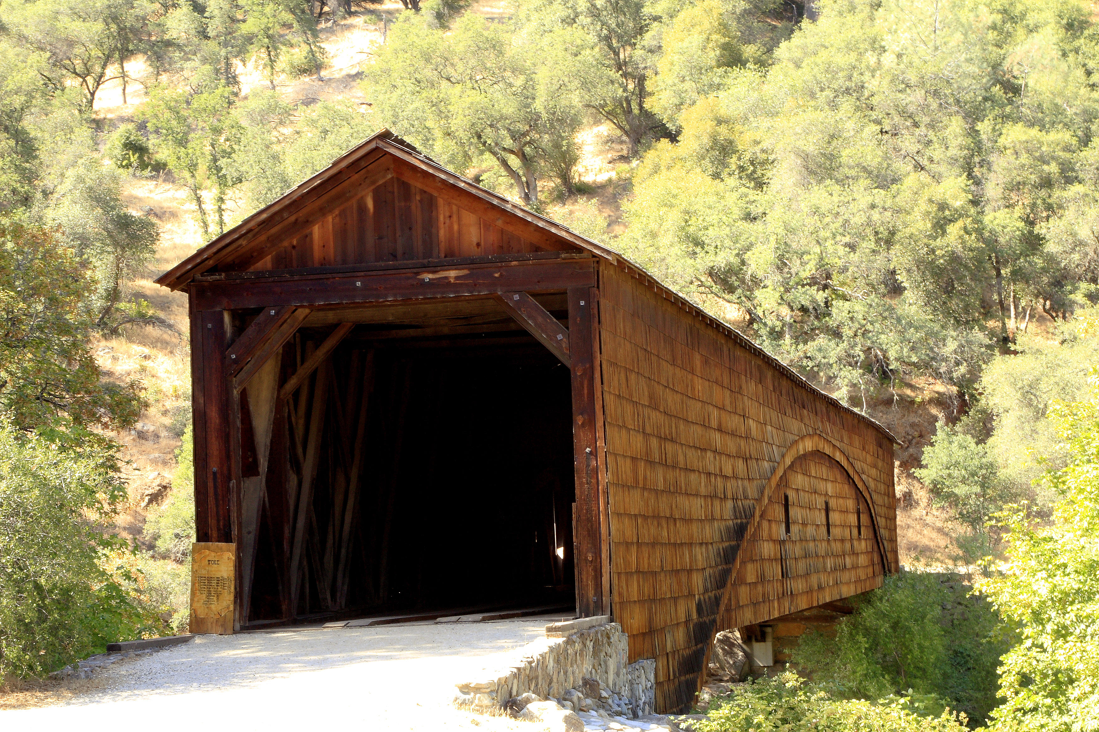 Covered Bridge on Yuba River