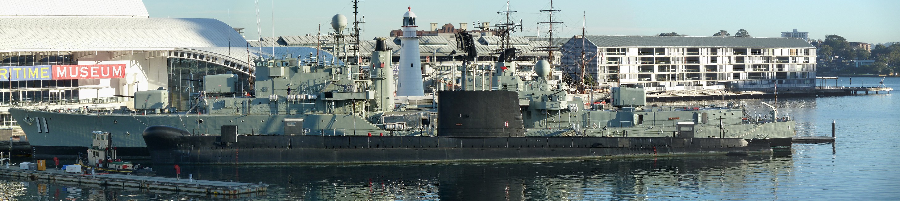 Warship and Submarine