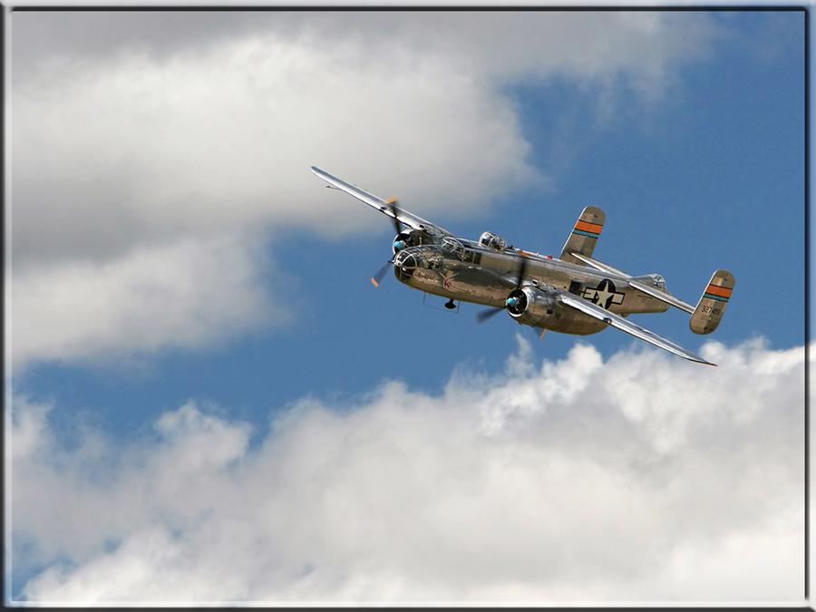 B-25J flyby