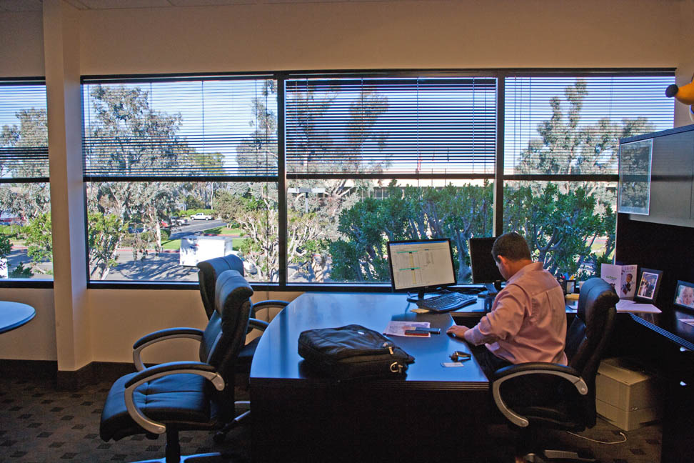 7914 Tim at his desk