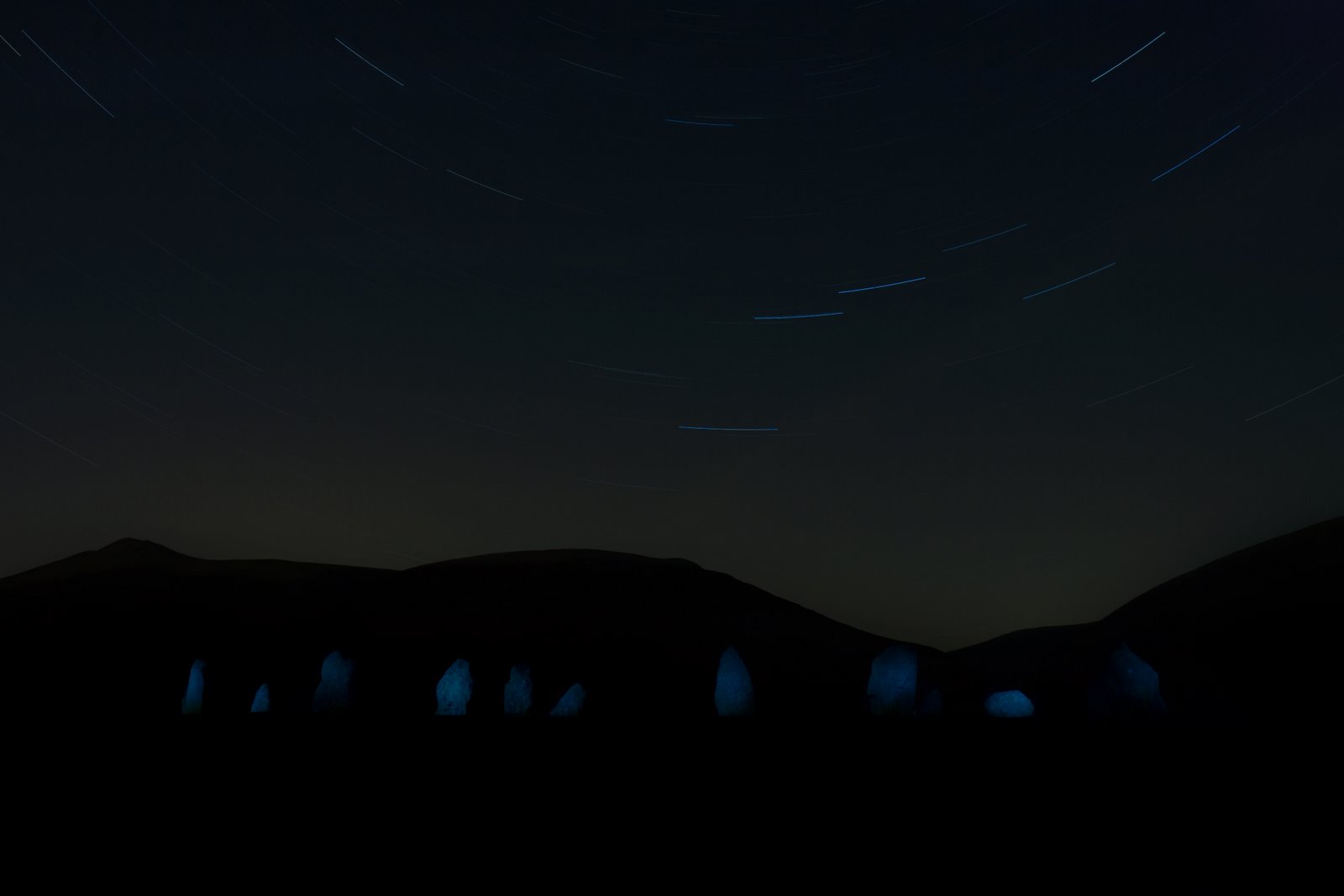 Castle Rigg by night