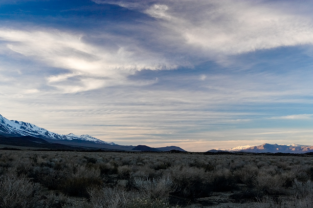 Late Afternoon, Between Big Pine and Independence #4