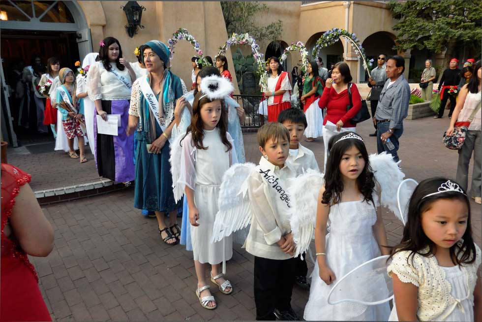 Celebration in Old Town Albuquerque