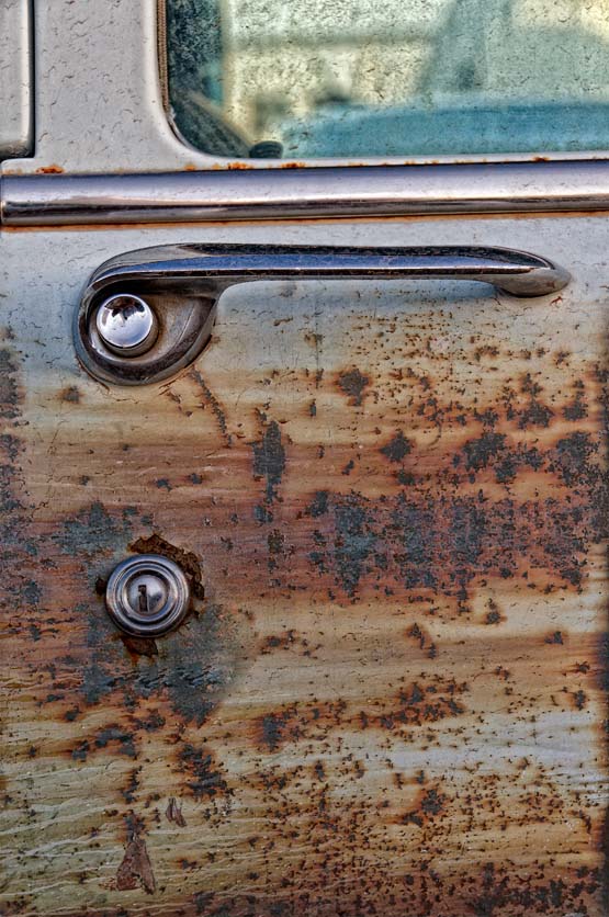Rusted lock