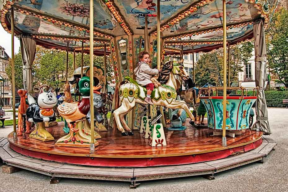Carousel in Beaune