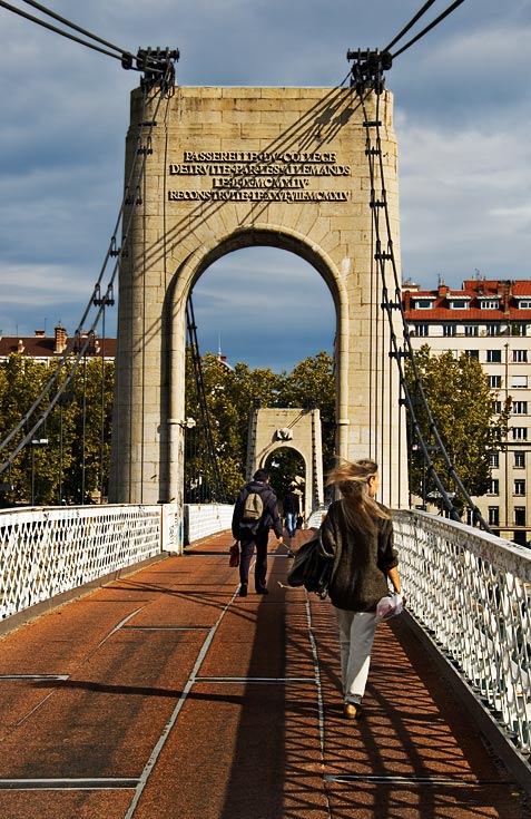 Bridge across the Rhne, Lyon