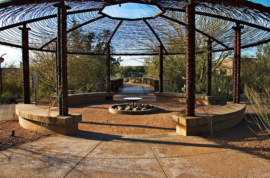 Entrance to the Desert Botanical Garden