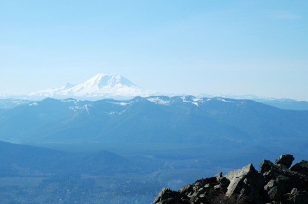 View of Mt Rainier