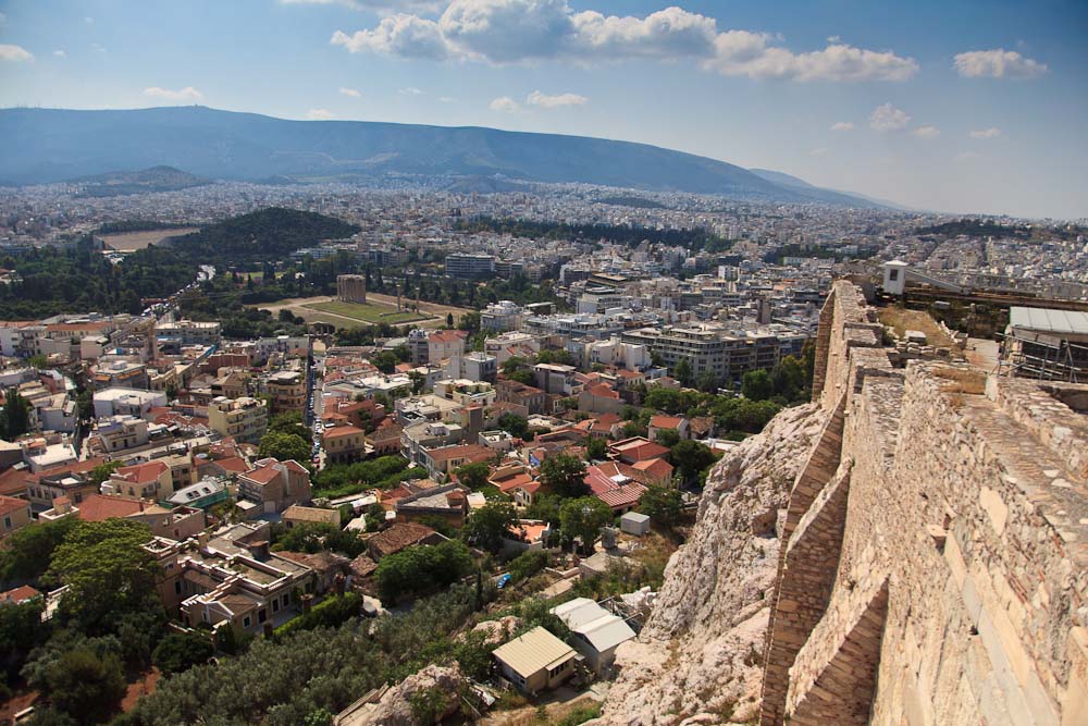 From the Acropolis