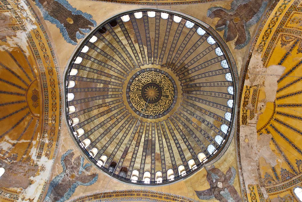 St. Sophias - once a church, then a mosque, now a museum