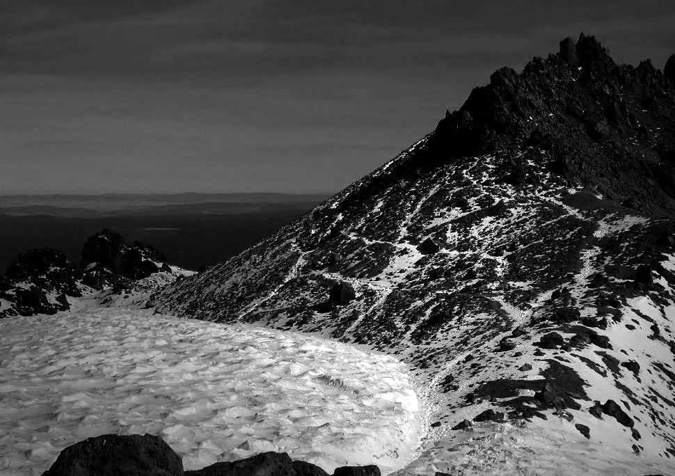 Edge of the crater