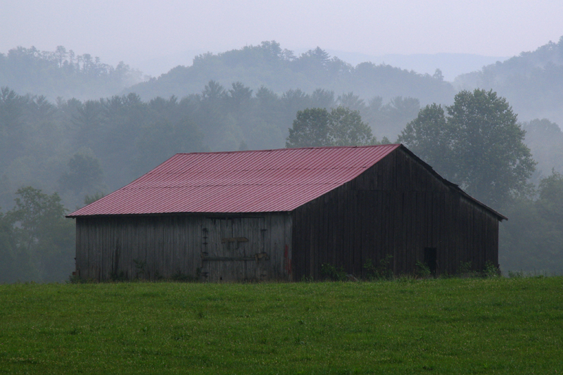 A barn in Townsend, TN.