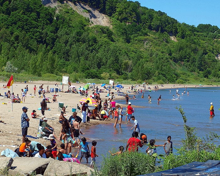 Bluffers  Park  Beach