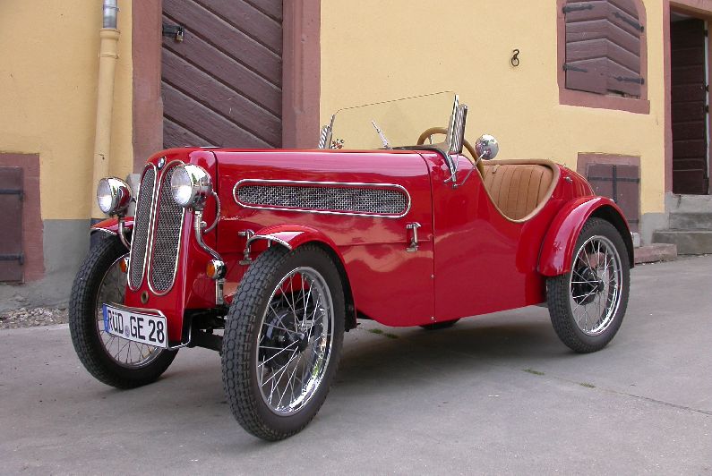 Red BMW
