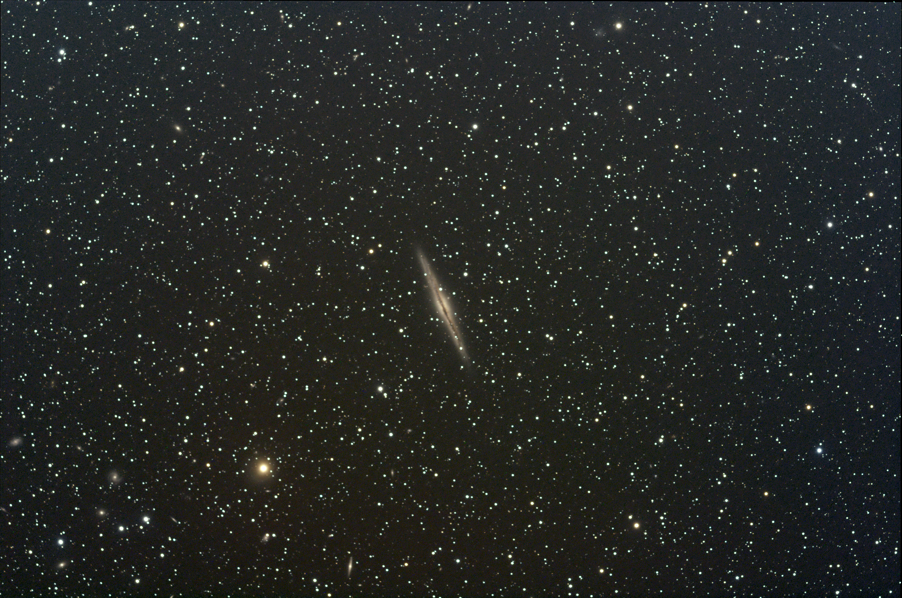 NGC891 - Edge-on galaxy in Andromeda 19-Nov-2009