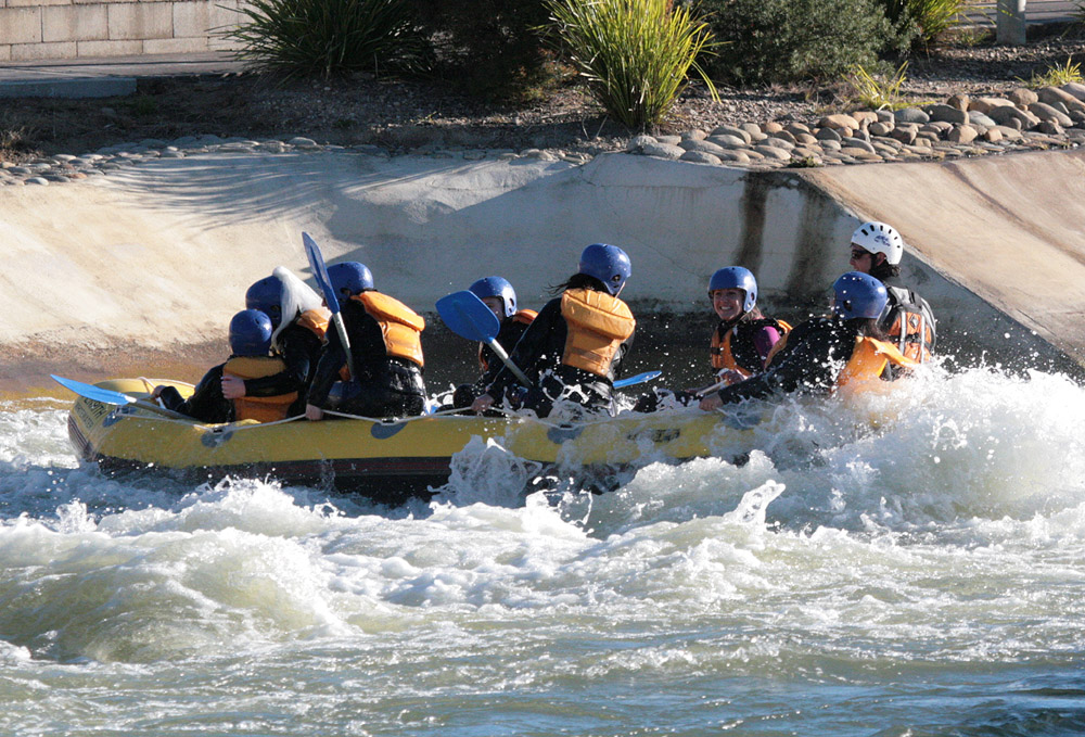 white water rapids