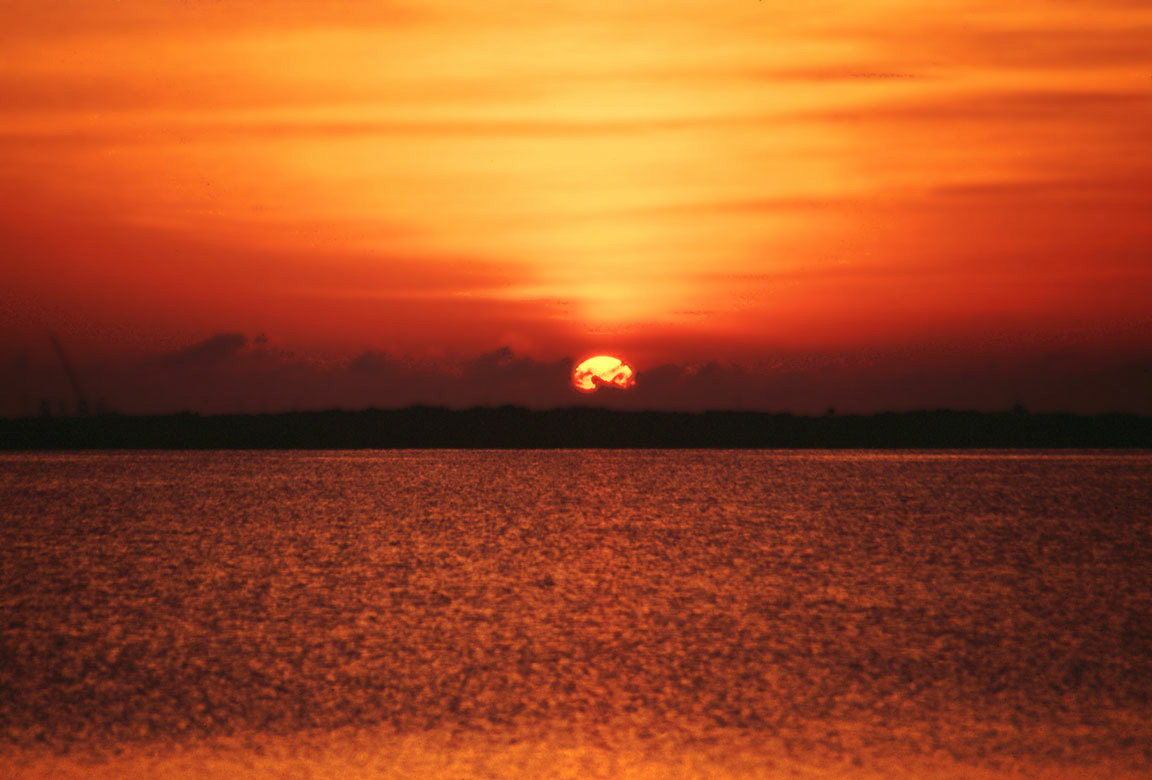Sun Rise over Cape Canaveral