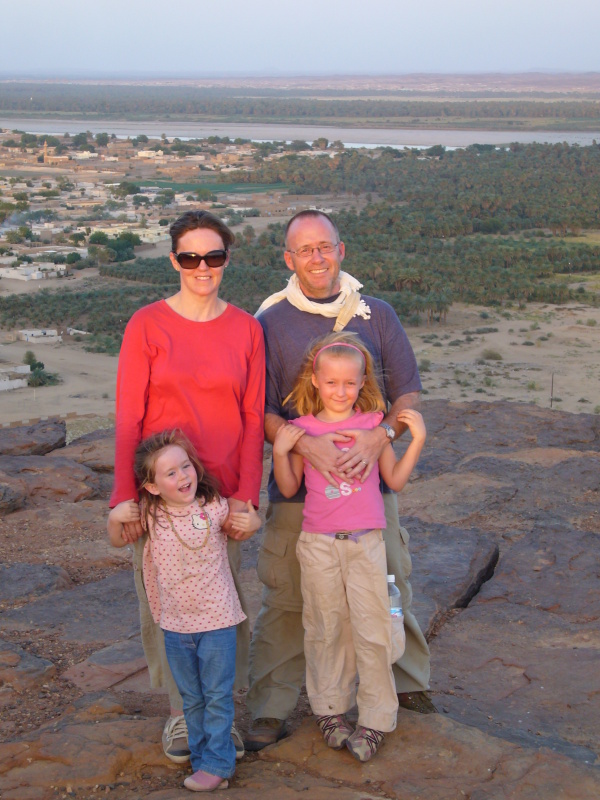 Us atop Jebel Barkal