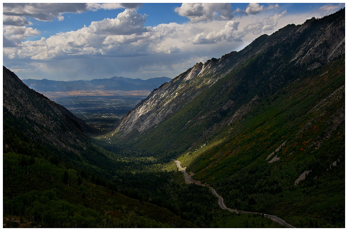 Entrance to Little Cottonwood Canyon