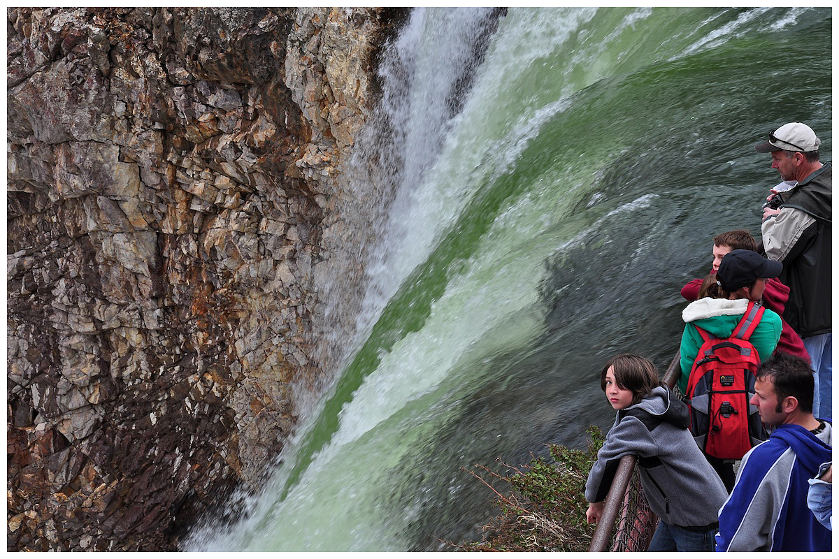 The Lower Falls of the Yellowstone