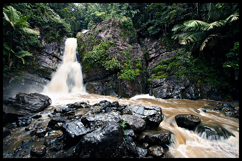 La Mina Waterfall