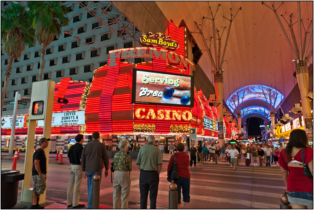 Fremont Street in Old Las Vegas