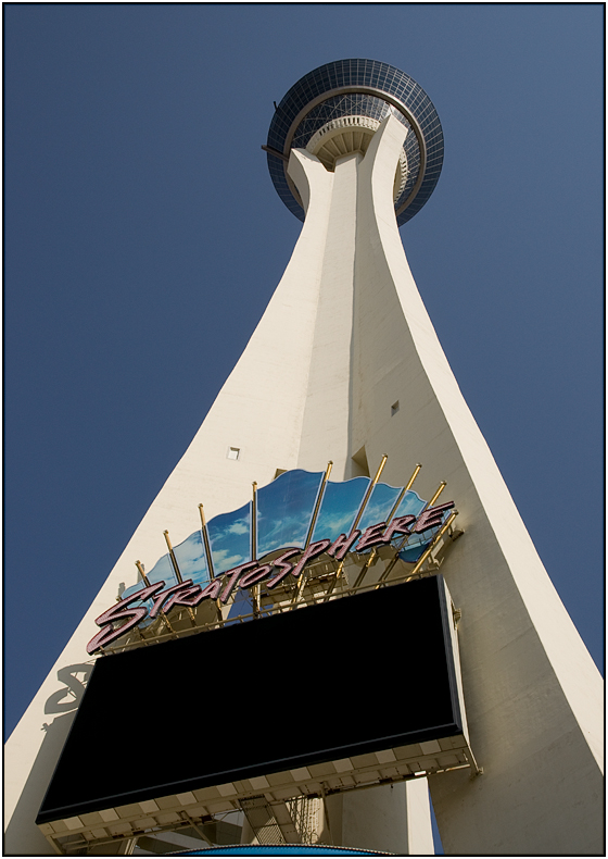 The Stratosphere Tower on the Vegas Strip