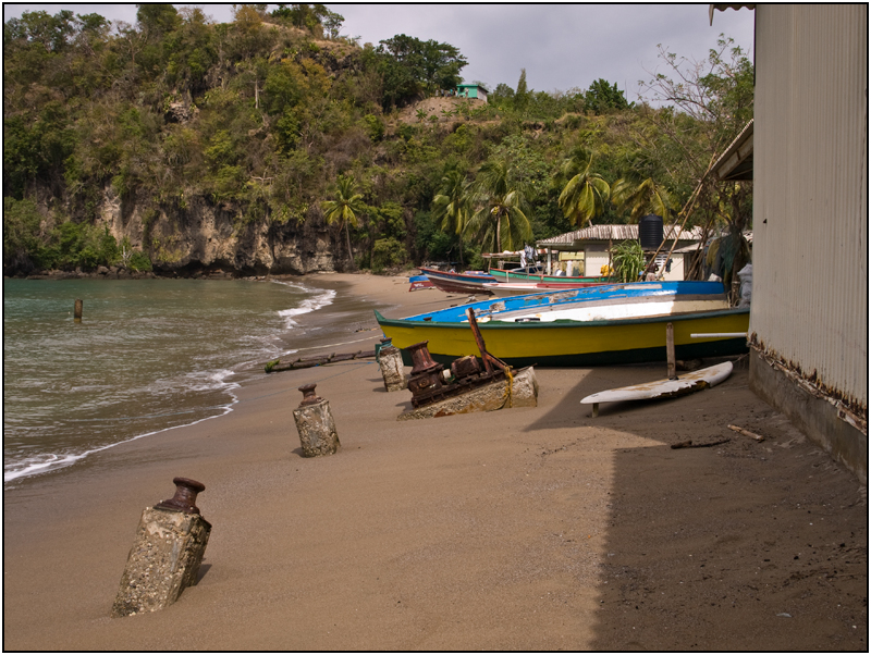 Fishing Boats at Anse La Raye