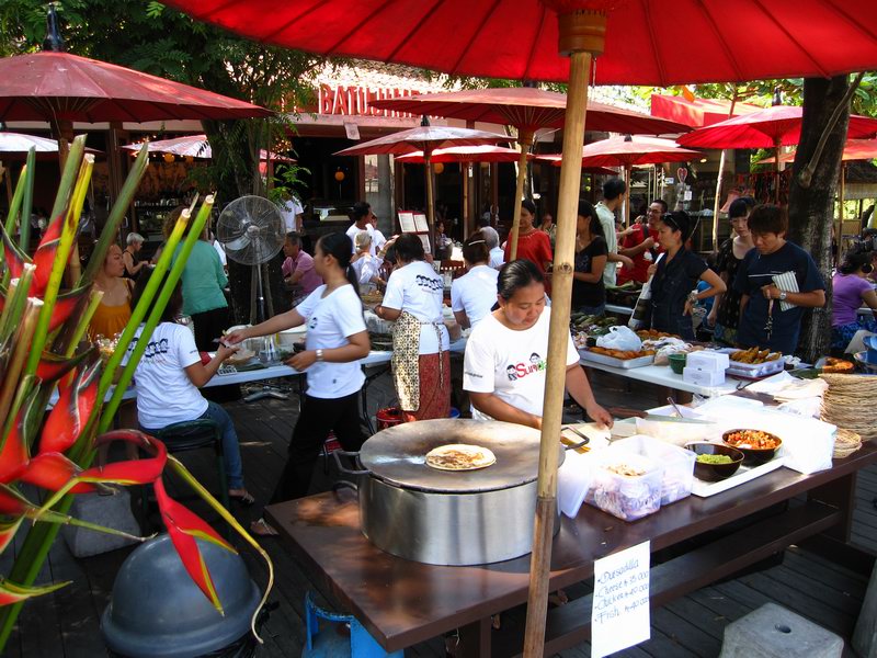 Sunday Market at Cafe Batu Jimbar