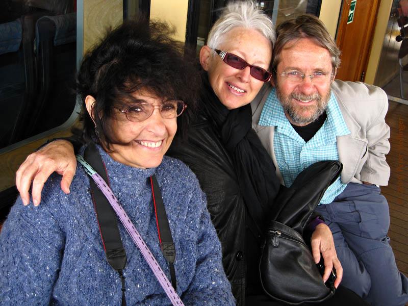 Donna, Jan and Ric on the Ferry to Manly