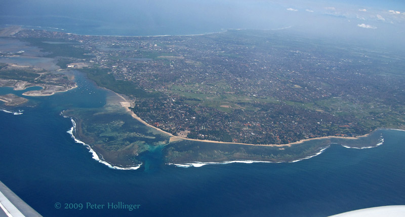 Sanur from the Sky