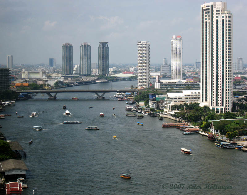 River Traffic on the Chao Praya