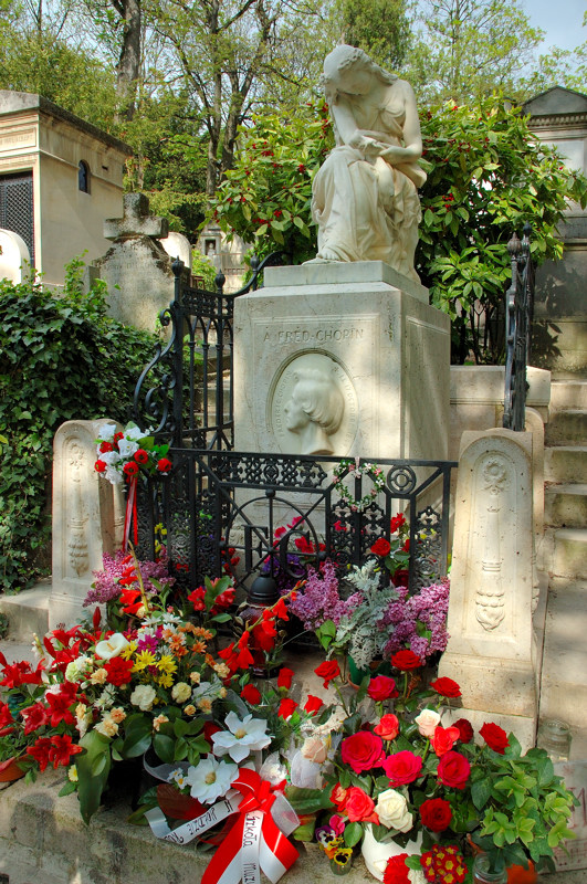 tomb of Frederic Chopin