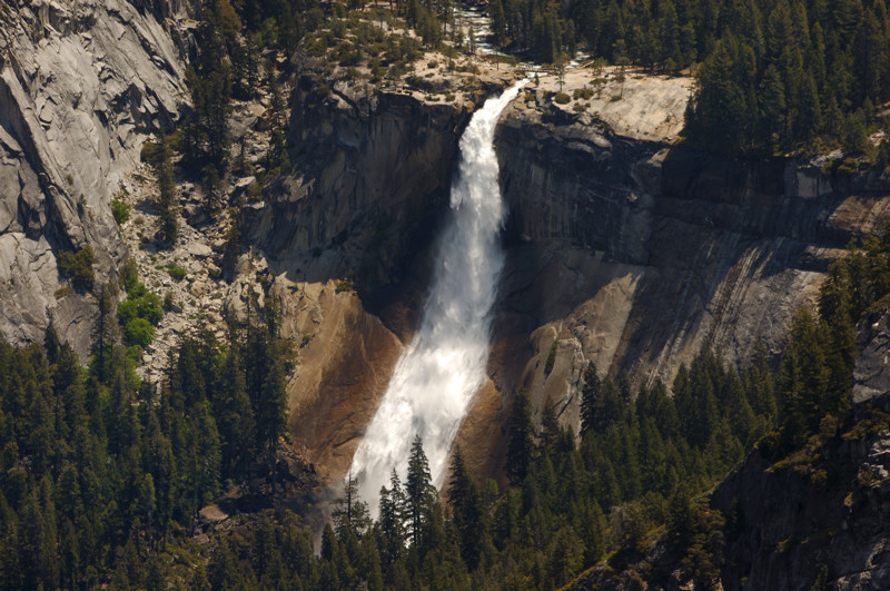 Nevada Falls viewed from Washburn Point