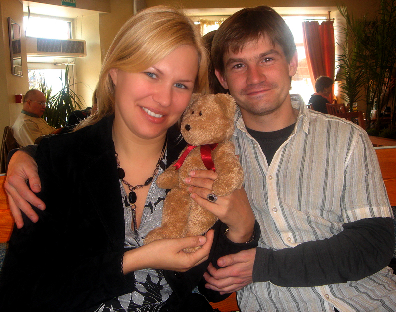 With Vaida and Giedrius