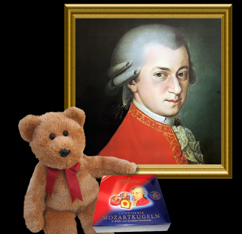 Frimpong pays homage to W.A. Mozart...