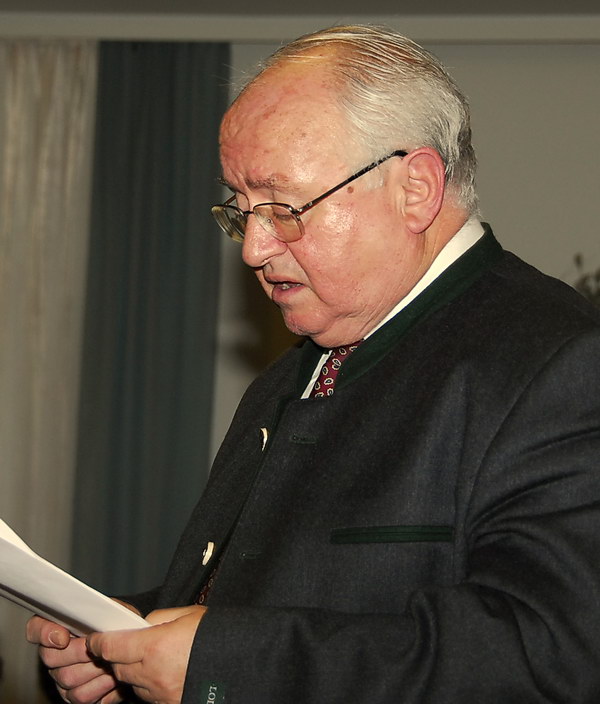 Seniorenbundobmann Albert Loser