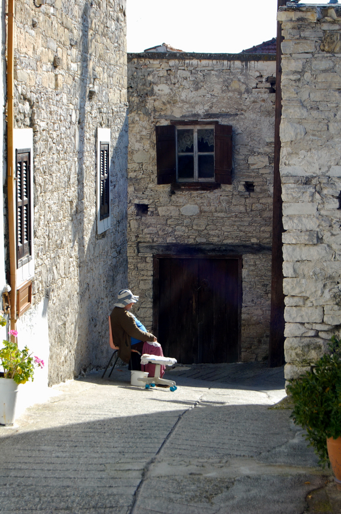 Cyprus. Village Omodhos
